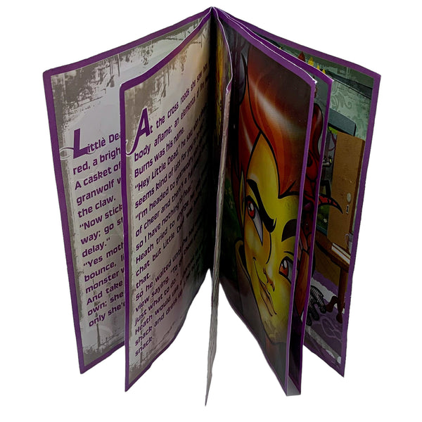 Monster High Scary Tales Clawdeen Little Dead Riding Wolf Replacement Booklet