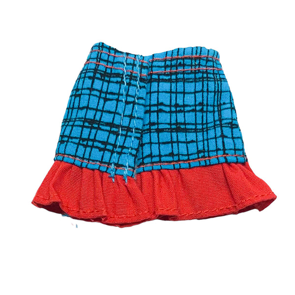 Monster High I Heart Fashion Frankie Stein Doll Replacement Blue & Red Skirt