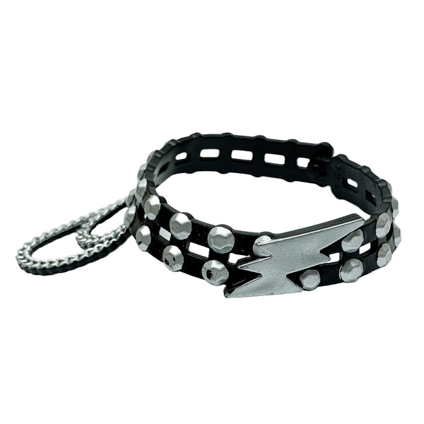 Monster High 17" Frightfully Tall Frankie Stein Doll Outfit Replacement Black & Silver Belt