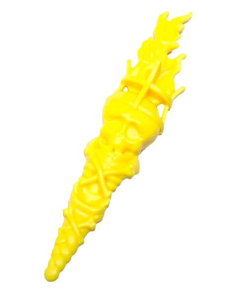 Monster High Catacombs Playset Replacement Ghouls Getaway Style Yellow Tiki Torch