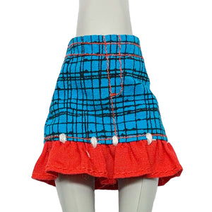 Monster High I Heart Fashion Frankie Stein Doll Replacement Blue & Red Skirt