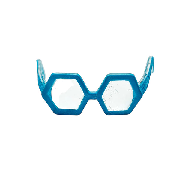 Monster High Save Frankie Jackson Jekyll Doll Size Replacement Blue Eyeglasses Glasses