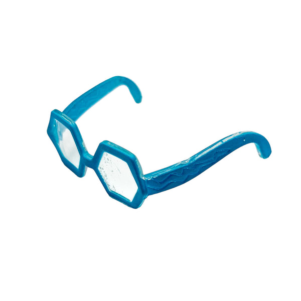 Monster High Save Frankie Jackson Jekyll Doll Size Replacement Blue Eyeglasses Glasses