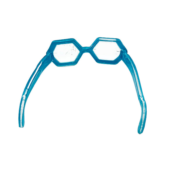 Monster High Save Frankie Jackson Jekyll Doll Size Replacement Blue Eyeglasses Glasses