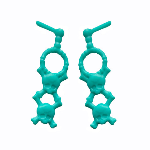 Monster High Ghouls Getaway Jane Boolittle Doll Replacement Teal Earrings