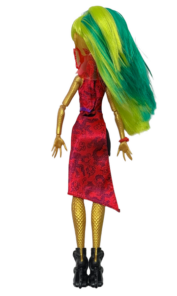 Monster High Fierce Rockers Jinafire Long Doll With Outfit