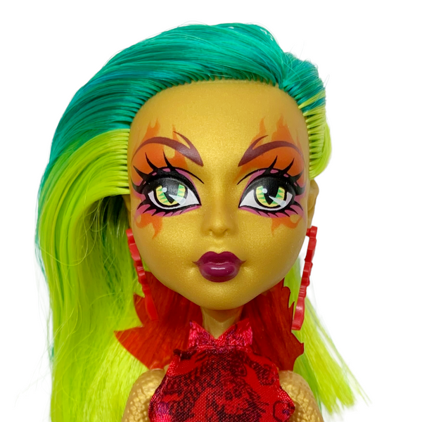 Monster High Fierce Rockers Jinafire Long Doll With Outfit