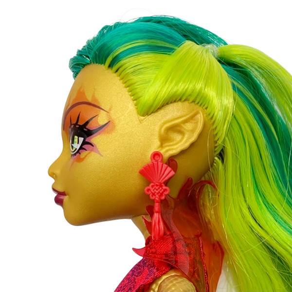 Monster High Fierce Rockers Jinafire Long Doll With Outfit