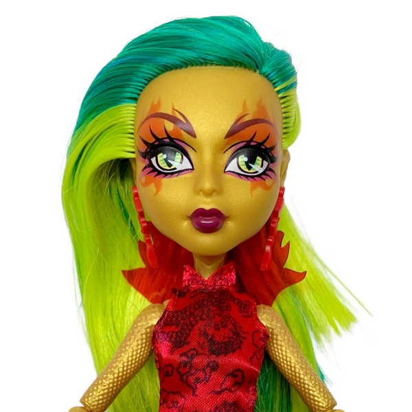 Monster High Fierce Rockers Jinafire Long Doll With Outfit