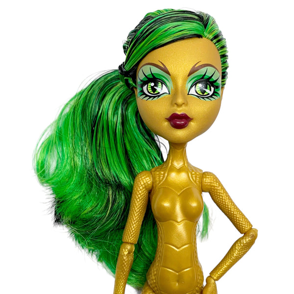 Monster High Replacement Scaremester Jinafire Long Golden Dragon Doll