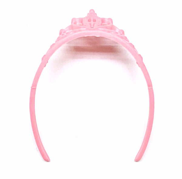 Mattel Barbie Doll Replacement Pink Royal Crown Headpiece