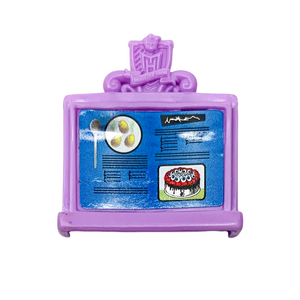 Monster High Home Ick Classroom Playset Doll Size Replacement Purple Cookbook Part