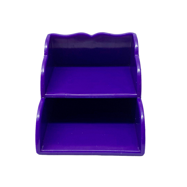 Monster High Travel Scaris Café Cart Playset Replacement Purple Display Shelf Part