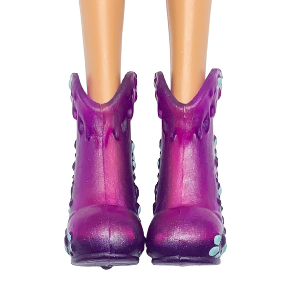 Monster High Home Ick Abbey Bominable Doll Replacement Purple Shoes