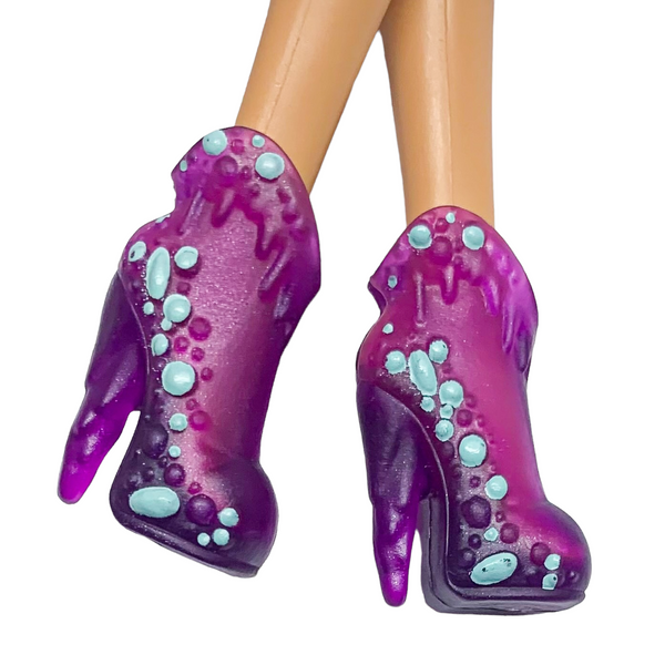 Monster High Home Ick Abbey Bominable Doll Replacement Purple Shoes