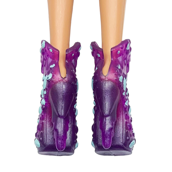 Monster High Home Ick Abbey Bominable Doll Replacement Purple Shoes