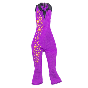 Monster High Music Festival Clawdeen Wolf Doll Outfit Replacement Purple Jumpsuit