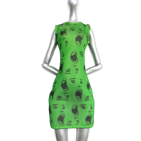 Monster High Student Disembody Council Scarah Screams Replacement Green Dress