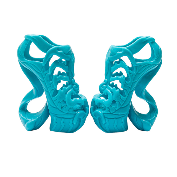 Monster High Maul Monsteristas Gigi Grant Doll Replacement Blue Shoes