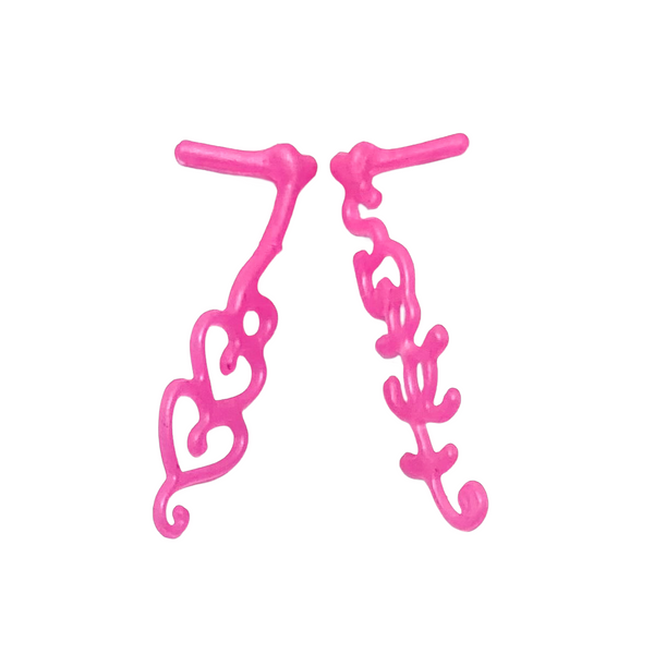 Monster High Sweet 1600 Draculaura Doll Replacement Pink Earrings