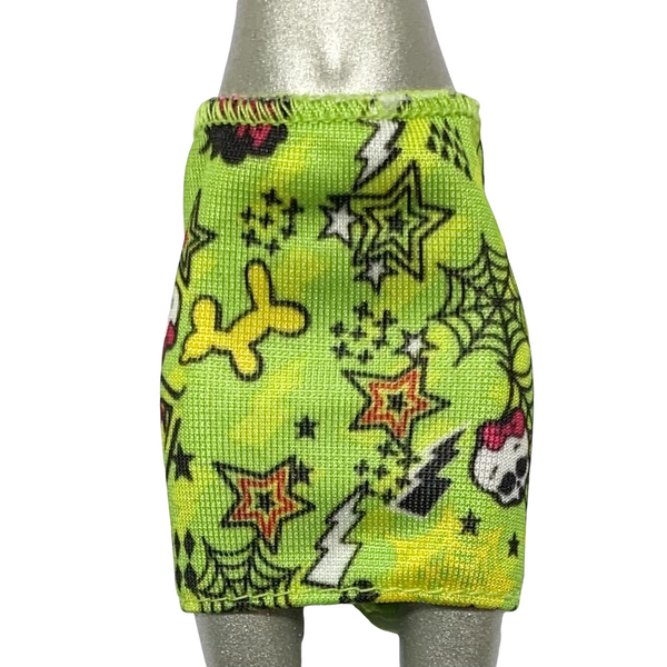 Monster High Deluxe Inner Monster Genie Doll Replacement Green Skirt