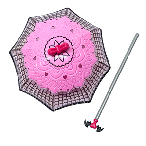 Monster High Forbitten Love Draculaura Doll Replacement Umbrella Top With Handle