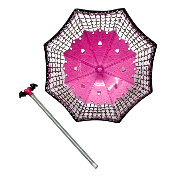 Monster High Forbitten Love Draculaura Doll Replacement Umbrella Top With Handle