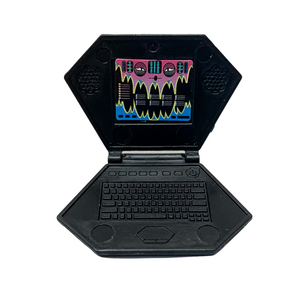 Monster High 13 Wishes Lounge Playset Replacement Black Laptop Part