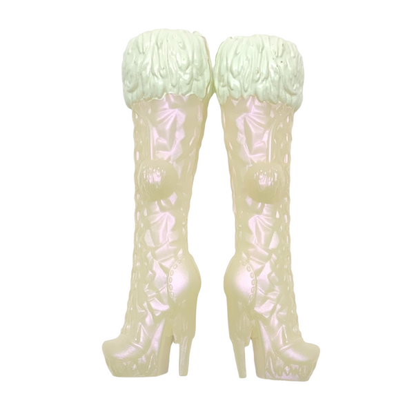 Ever After High Epic Winter Crystal Winter Doll Replacement Tall Boots Shoes