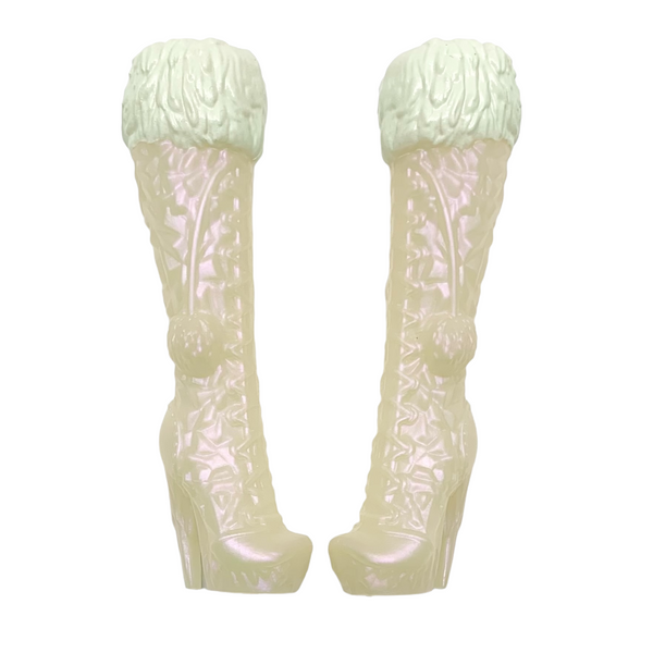 Ever After High Epic Winter Crystal Winter Doll Replacement Tall Boots Shoes