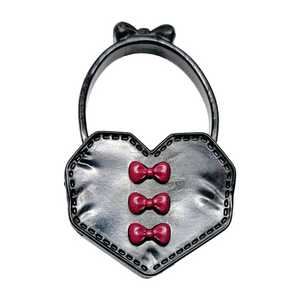 Monster High Draculocker Draculaura Doll Replacement Black Heart Purse