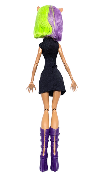 Monster High Maul Monsteristas Clawdeen Wolf Doll With Dress & Boots