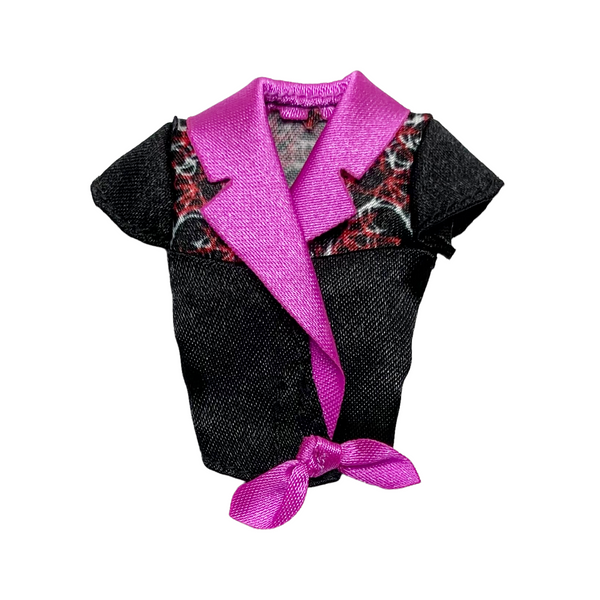 Monster High Scaritage Operetta Doll Replacement Black & Purple Shirt