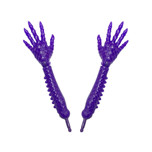 Monster High Sweet Screams Abbey Bominable Doll Replacement Parts Pair Purple Arms