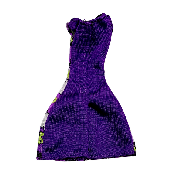 Monster High Clawdeen Wolf How Do You Boo? Outfit Replacement Purple Dress