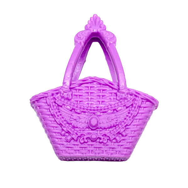 Ever After High Enchanted Picnic Raven Queen Doll Replacement Purple Basket Purse