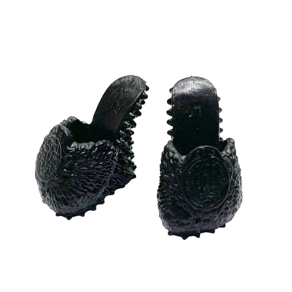 Ever After High Raven Queen Getting Fairest Replacement Black Slippers Shoes