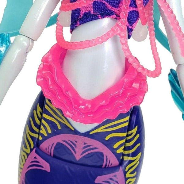 Monster High Great Scarrier Reef Lagoona Blue Doll Replacement Pink Belt