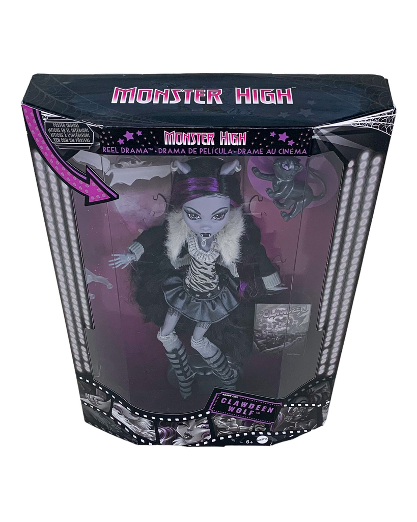 Monster High Reel Drama Clawdeen Wolf Doll ✓ IN STOCK!