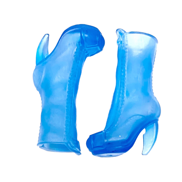 Monster High Haunted River Styxx Doll Clear Blue Victorian Style Boots Shoes