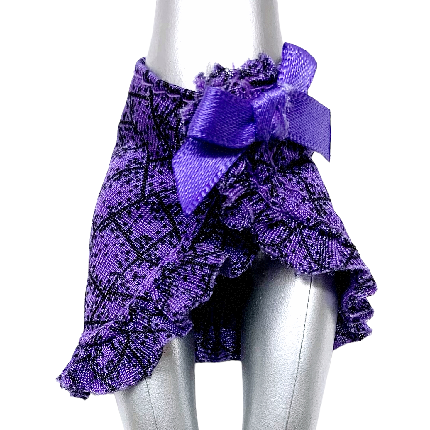 Monster High Dance Class Robecca Steam Doll Outfit Replacement Purple Wrap Skirt