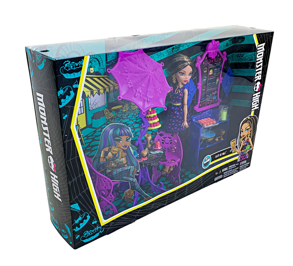 Monster High Cleo De Nile Scream & Sugar Cafe Playset (DPX08)