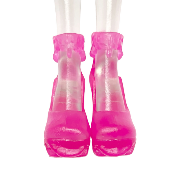 Monster High Create A Monster Ice Blob Girl Doll Replacement Pink Shoes