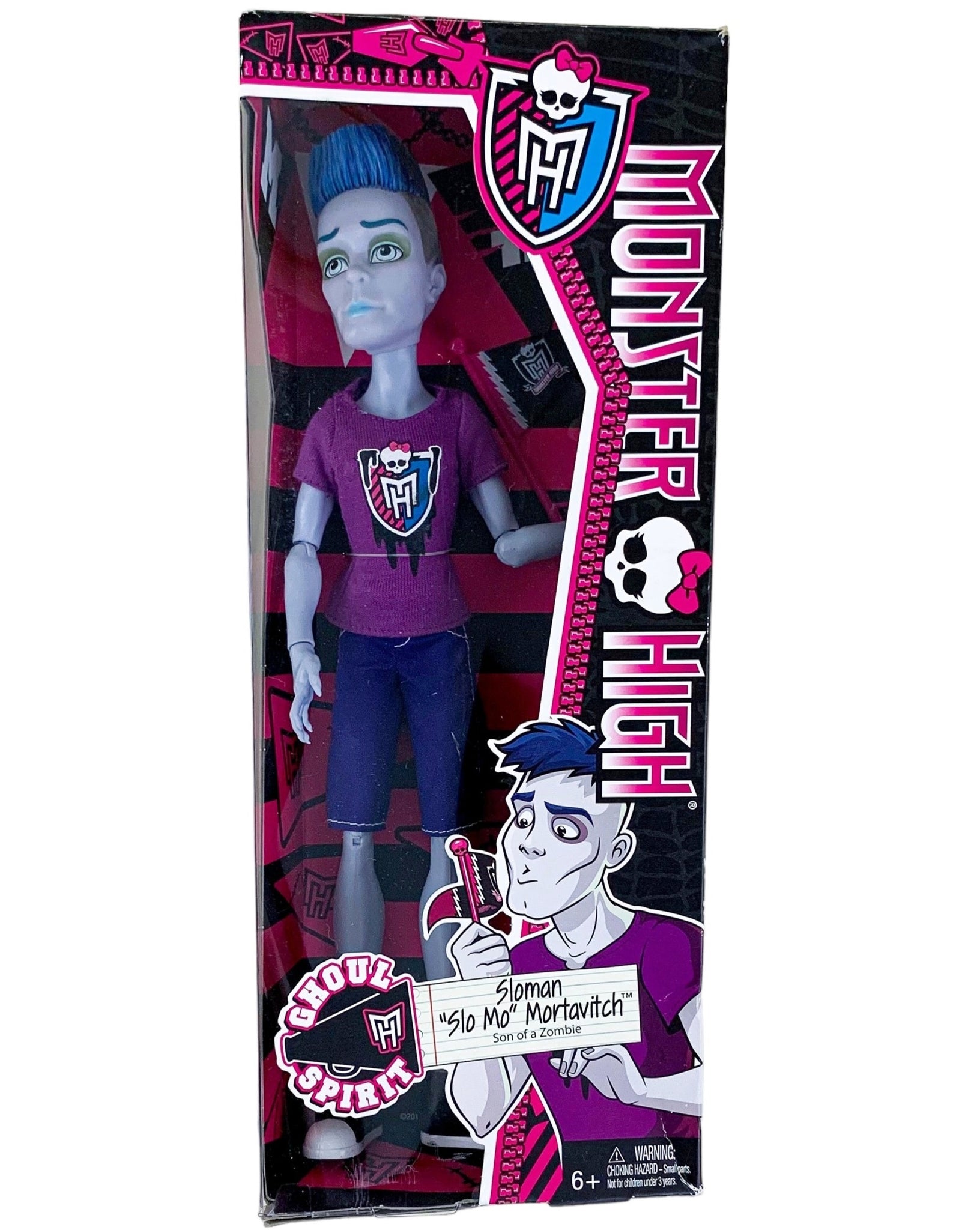 Monster High®  Ghoul Spirit Sloman “Slo Mo” Mortavitch™ Doll Claw Hand Variant (BGD87)