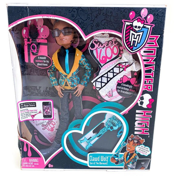 Monster High™ Sweet 1600™ Clawd Wolf Boy Doll (W9192)