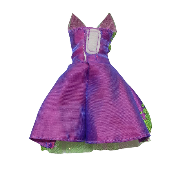 Disney's Fairies Tinkerbell Pirate Fairy Tink Doll Outfit Replacement Purple Dress