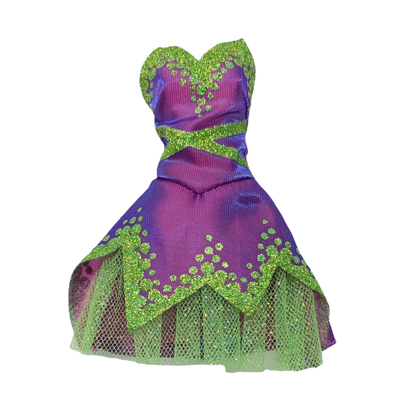 Disney's Fairies Tinkerbell Pirate Fairy Tink Doll Outfit Replacement Purple Dress