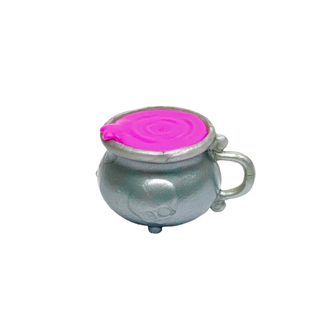 Monster High Coffin Bean Toralei Doll Replacement Pink & Silver Cauldron Drink Cup