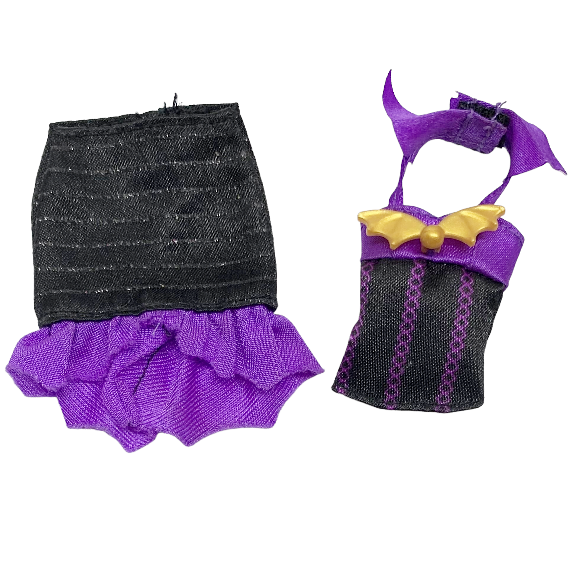 Monster High Create-A-Monster Vampire Doll Outfit Replacement Shirt & Skirt Set