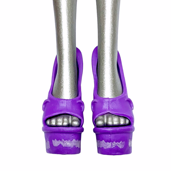 Monster High Color Me Creepy Werewolf Add On Pack Replacement Purple Shoes